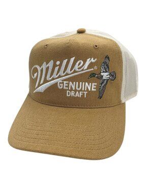 Miller Genuine Draft Mallard Duck Hat NWT